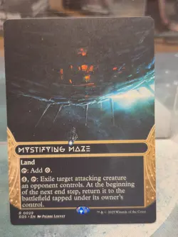 R 0029 Mystifying Maze STELLAR SIGHTS BORDERLESS Edge of Eternities MTG Card - Image 1