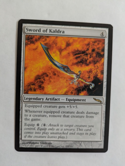 Sword of Kaldra Mirrodin MTG NM Free shipping with tracking - Image 1