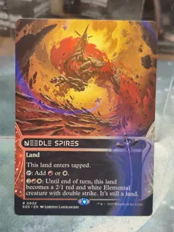 R 0030 Needle Spires STELLAR SIGHTS BORDERLESS Edge of Eternities MTG Card - Image 1