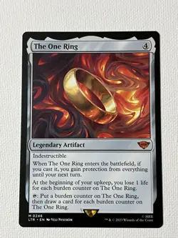 MTG the One Ring the Lord of the Rings: Tales of Middle-Earth Mythic Rare Card - Image 1