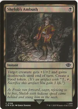 Shelob's Ambush 108 Common MTG Lord of the Rings Middle Earth NM/MT - Image 1