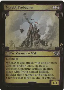 Mordor Trebuchet 548 Common MTG Lord of the Rings Middle Earth NM/MT - Image 1