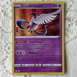 Galarian Articuno 63/203 Evolving Skies Holo Rare Pokemon Card Pokemon TCG NM - Image 1