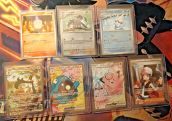 Pokemon Hyper Rare Card Lot (Top 3 Cards In Picture are Masterballs) - Image 1