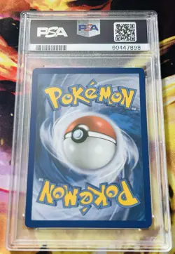 2017 POKEMON XY BLACK STAR PROMO VOLCANION MYTHICAL COLL CELEBI-HOLO PSA 8 - Image 2