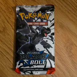 Pokemon Black Bolt Booster Pack TCG Factory Sealed New Scarlet And Violet - Image 1