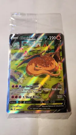Charizard UPC Promo: V SWSH260 & Vstar SWSH261 & Vmax SWSH262 - SEALED Pokemon - Image 2
