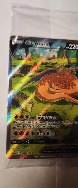 Charizard UPC Promo: V SWSH260 & Vstar SWSH261 & Vmax SWSH262 - SEALED Pokemon - Image 5