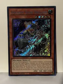 Ancient Gear Dragon Secret Rare BLTR-EN048 1st Ed Yugioh NM - Image 1