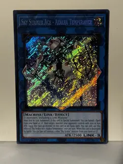 Sky Striker Ace - Azalea Temperance Secret Rare BLTR-EN044 1st Ed Yugioh NM - Image 1