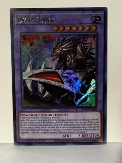 Dyna Tank Ultra Rare BLCR-EN018 1st Ed Yugioh NM - Image 1