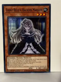 Ghost Belle & Haunted Mansion Common SDCB-EN015 1st Ed Yugioh NM - Image 1