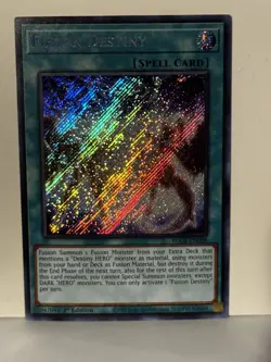 Fusion Destiny Secret Rare BLCR-EN088 1st Ed Yugioh NM - Image 1