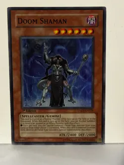 Doom Shaman Super Rare TAEV-EN025 1st Ed Yugioh NM - Image 1
