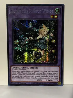 Hugin the Runick Wings Prismatic Secret Rare MP23-EN249 1st Ed Yugioh NM - Image 1