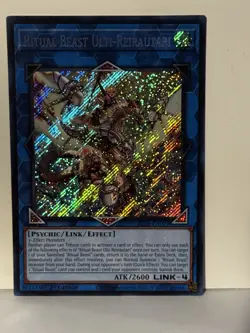 Ritual Beast Ulti-Reirautari Secret Rare BLTR-EN019 1st Ed Yugioh NM - Image 1