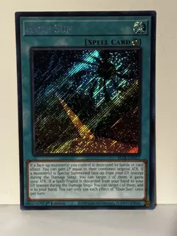 Ebon Sun Secret Rare BLTR-EN027 1st Ed Yugioh NM - Image 1