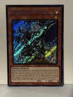 Infernoid Pirmais Secret Rare BLTR-EN067 1st Ed Yugioh NM - Image 1