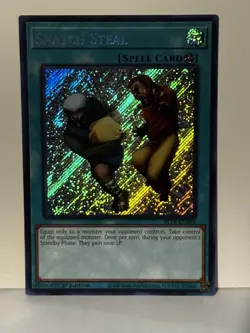 Snatch Steal Secret Rare BLTR-EN096 1st Ed Yugioh NM - Image 1