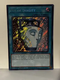 Pot of Duality (Secret Rare) Secret Rare RA02-EN057 1st Ed Yugioh NM - Image 1