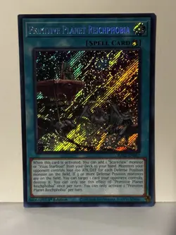 Primitive Planet Reichphobia (Secret Rare) Secret Rare RA02-EN067 1st Ed Yugioh - Image 1