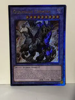 Guardian Chimera (PUR) Prismatic Ultimate Rare RA02-EN023 1st Ed Yugioh NM - Image 1