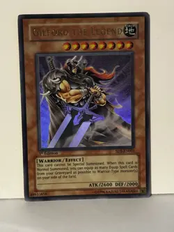 Gilford the Legend Ultra Rare SD5-EN001 1st Ed Yugioh NM - Image 1