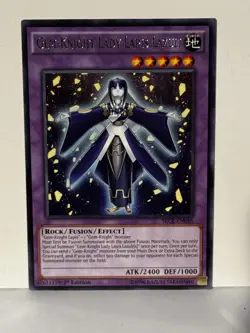 Gem-Knight Lady Lapis Lazuli Rare SECE-EN046 1st Ed Yugioh NM - Image 1