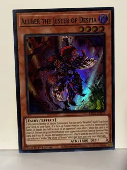 Aluber the Jester of Despia Super Rare RA02-EN016 1st Ed Yugioh NM - Image 1