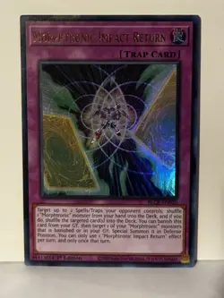 Morphtronic Impact Return Ultra Rare BLCR-EN020 1st Ed Yugioh NM - Image 1