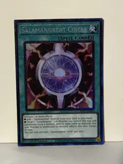 Salamangreat Circle (PCR) Prismatic Collector's Rare RA03-EN066 1st Ed Yugioh NM - Image 1
