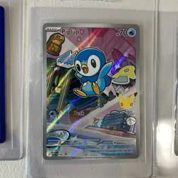 Pokemon 1st Partner Illustration Collections Turtwig #40 Chimchar #41 Piplup #42 - Image 5