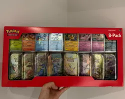 Pokemon TCG: Prismatic Evolutions Costco Mini Tins 8 Pack - New & Sealed - Image 1