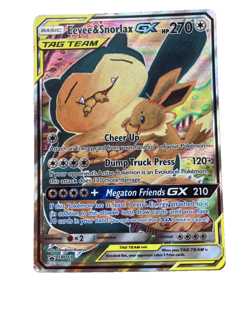 Pokemon TCG Eevee & Snorlax GX SM169 Promo good condition Fair price - Image 2