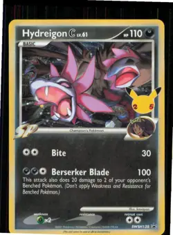 Hydreigon C lv.61 SWSH138 Holo Promo Sword & Shield Promo Pokemon Near Mint - Image 1