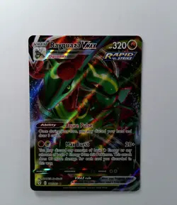 NM Excellent pokemon Rayquaza VMAX 111/203 Evolving Skies NM - Image 1