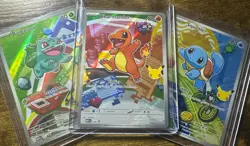 First Partner Illustration Collection Series 1 Kanto GEN 1 Starters, Pokemon TCG - Image 1