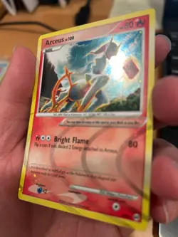 Pokemon TCG Arceus (AR3) - Holofoil LP - Platinum Arceus - Image 4