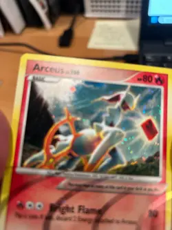 Pokemon TCG Arceus (AR3) - Holofoil LP - Platinum Arceus - Image 5