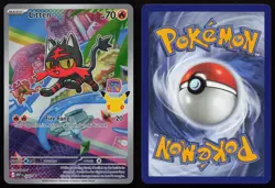 Litten 044 Holo Promo ME: Mega Evolution Promo Pokemon English NM - Image 3