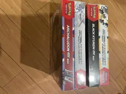 Pokemon Black Kyurem/Melmetal EX And Reshiram/Archaludon Collection Box Bundle - Image 2