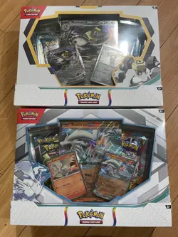 Pokemon Black Kyurem/Melmetal EX And Reshiram/Archaludon Collection Box Bundle - Image 3