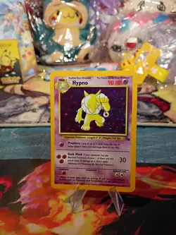 Pokemon Fossil Set Holo 8/62 Hypno - Image 2