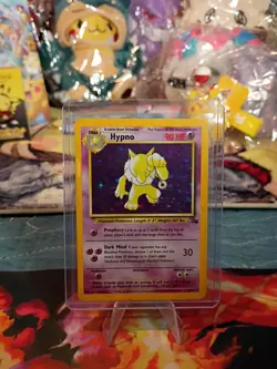 Pokemon Fossil Set Holo 8/62 Hypno - Image 4