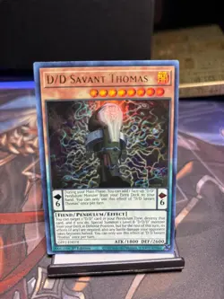 Yu-Gi-Oh! D/D Savant Thomas 1st Ed. GFP2-EN078 Ultra Rare NM/LP x1 - Image 1