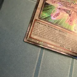 Yu-Gi-Oh! Accel Synchro Stardust Dragon MP24-EN030 Quarter Century Secret Rare - Image 2