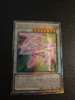 Accel Synchro Stardust Dragon Quarter Century Secret Rare MP24-EN030 25th 1st Ed - Image 1