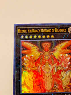 Yugioh TCG Hieratic Sun Dragon Overlord of Heliopolis 1st Edition Ultra Rare LP - Image 3