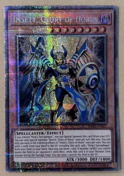 Imsety, Glory of Horus RA05-EN027 Starlight Rare 1st Ed - Image 1