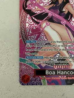 One Piece TCG Boa Hancock (SP) Adventure on Kami's Island SR • OP12-014 Foil - Image 5